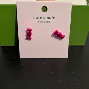 Hot pink earrings